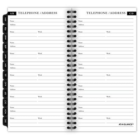 70-907-10 Executive AT-A-GLANCE Weekly // Monthly Planner Refill 2017 3-1//4 x 6-1//4